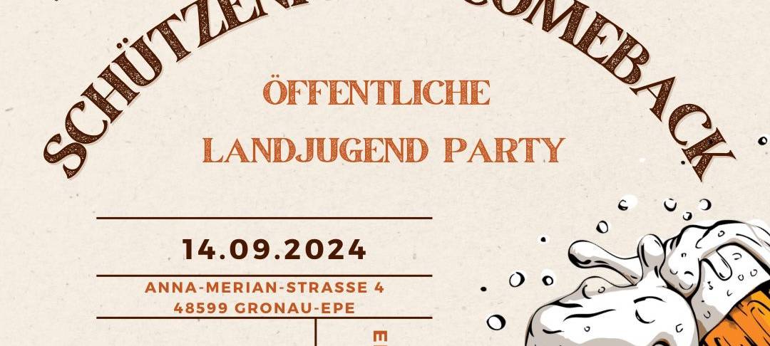 KLJB Epe feiern "Landjugend Schützenfest"