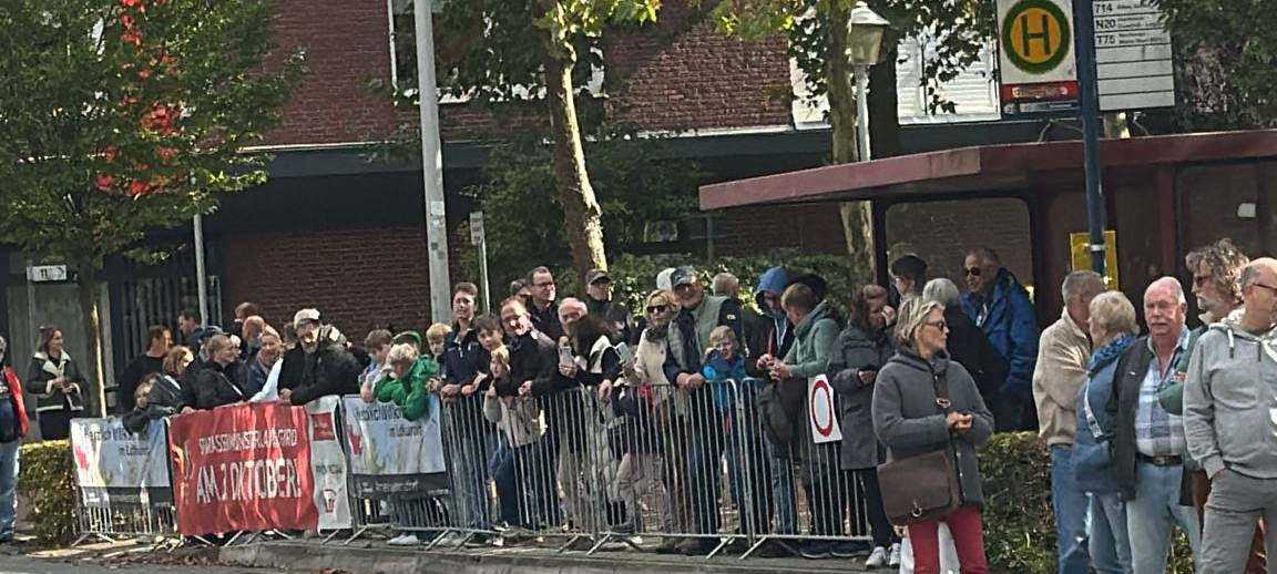 Velener begeisterte Zuschauer beim Münsterland Giro