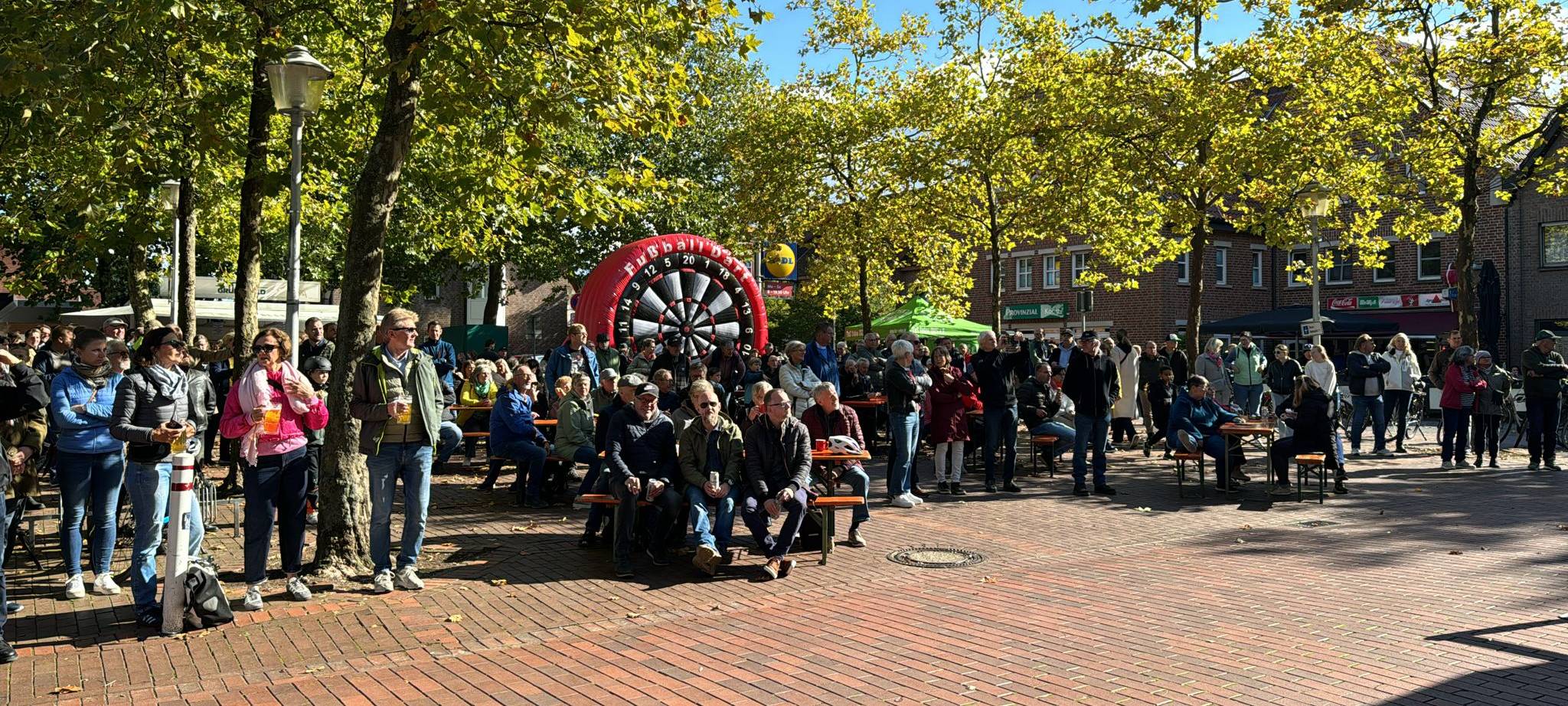 Velener begeisterte Zuschauer beim Münsterland Giro