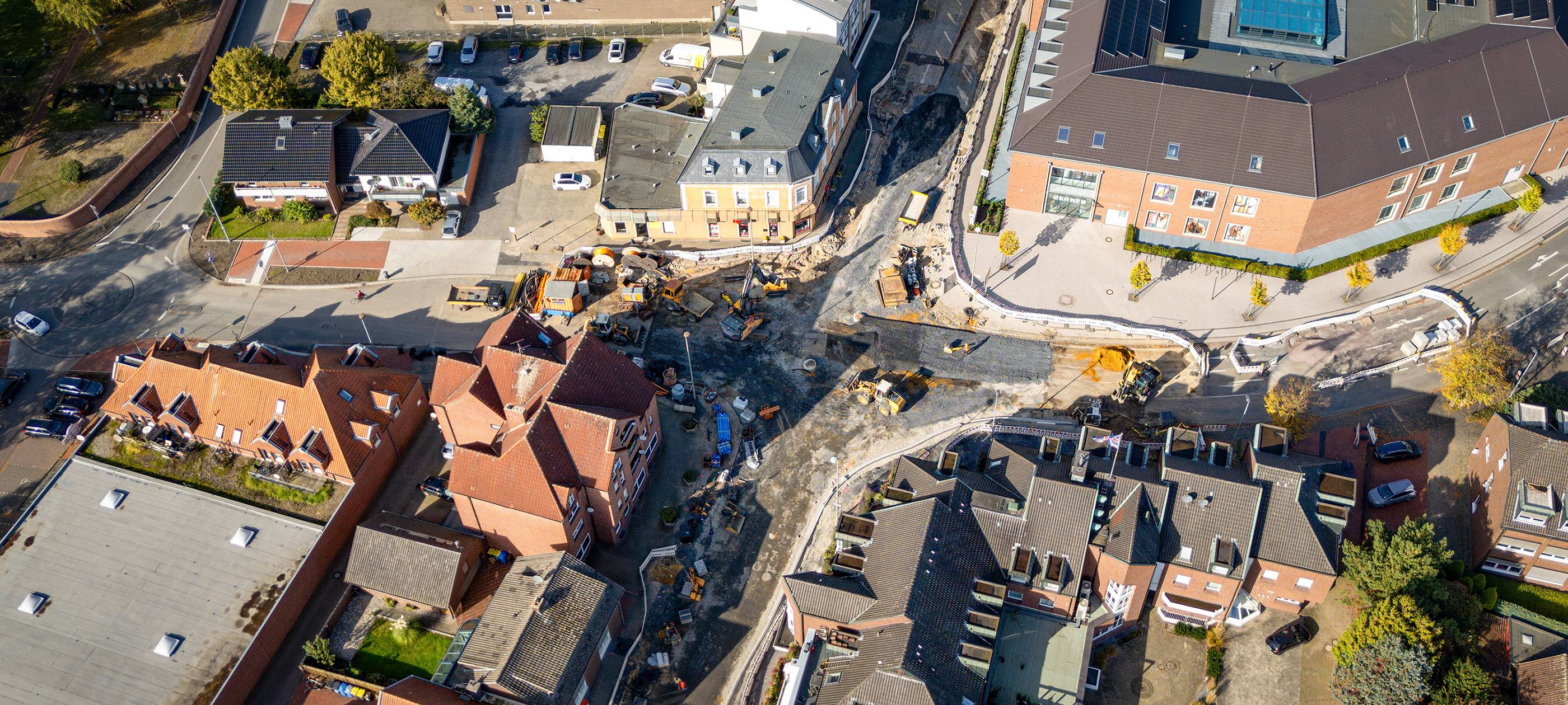 Baustelle in Ahaus wird teilweise freigegeben