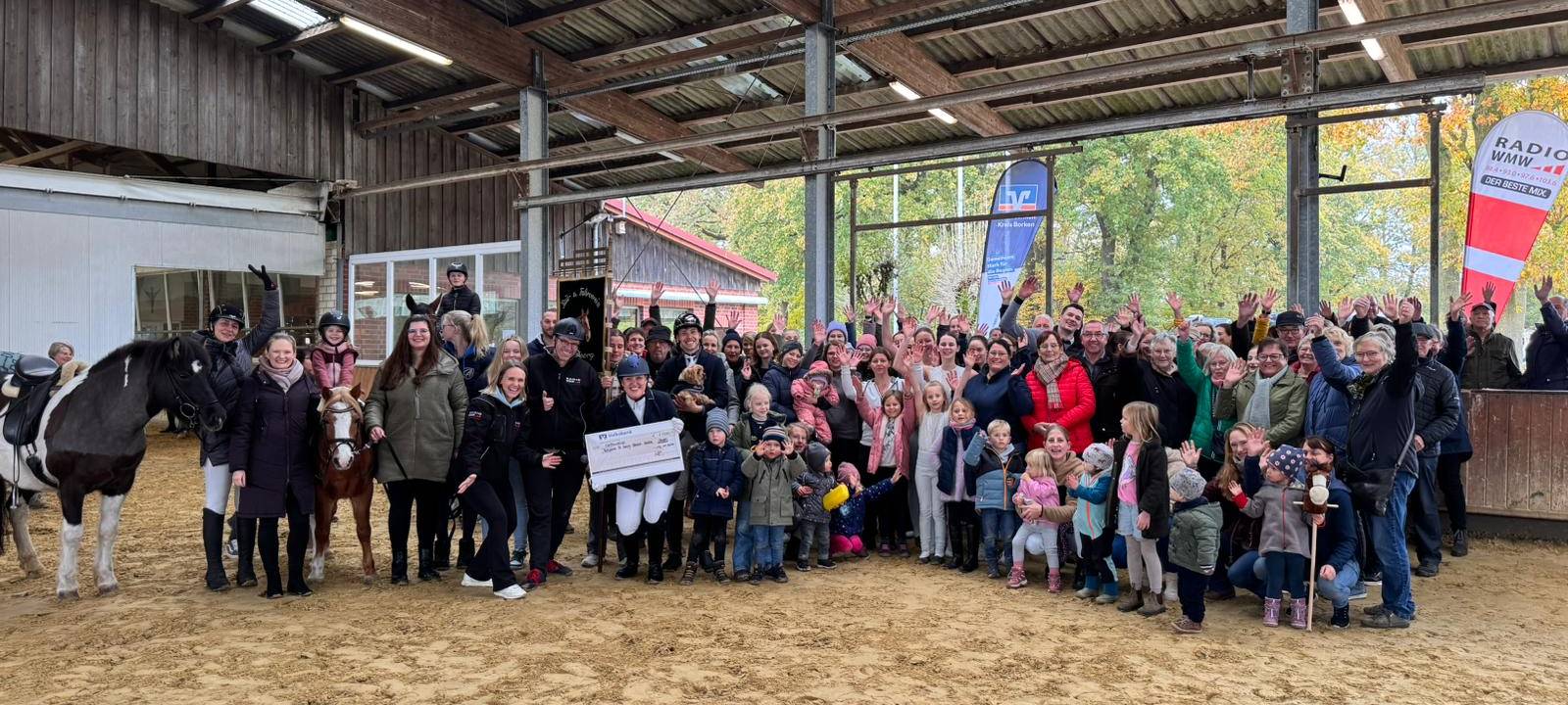 1.000€ für den Reit- & Fahrverein St. Georg in Ottenstein