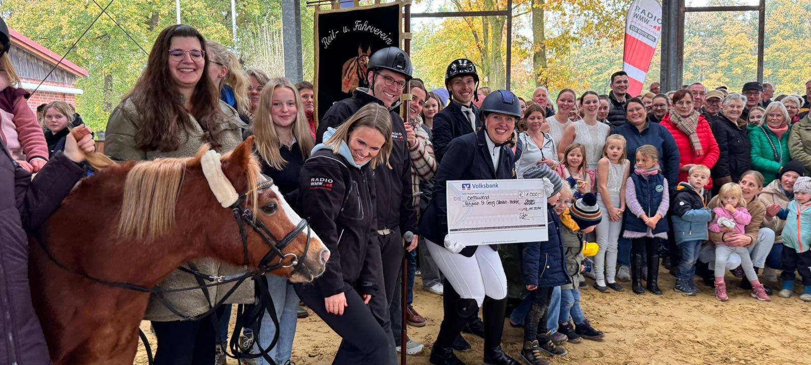 1.000€ für den Reit- & Fahrverein St. Georg in Ottenstein