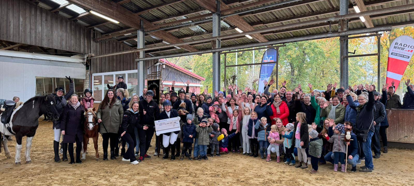 1.000€ für den Reit- & Fahrverein St. Georg in Ottenstein