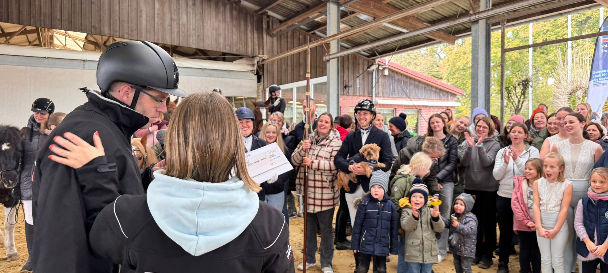 1.000€ für den Reit- & Fahrverein St. Georg in Ottenstein