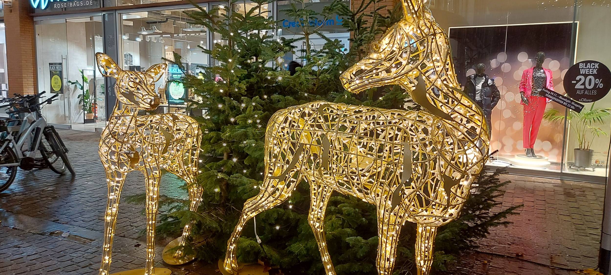 Start der Weihnachtsbeleuchtung in Bocholt