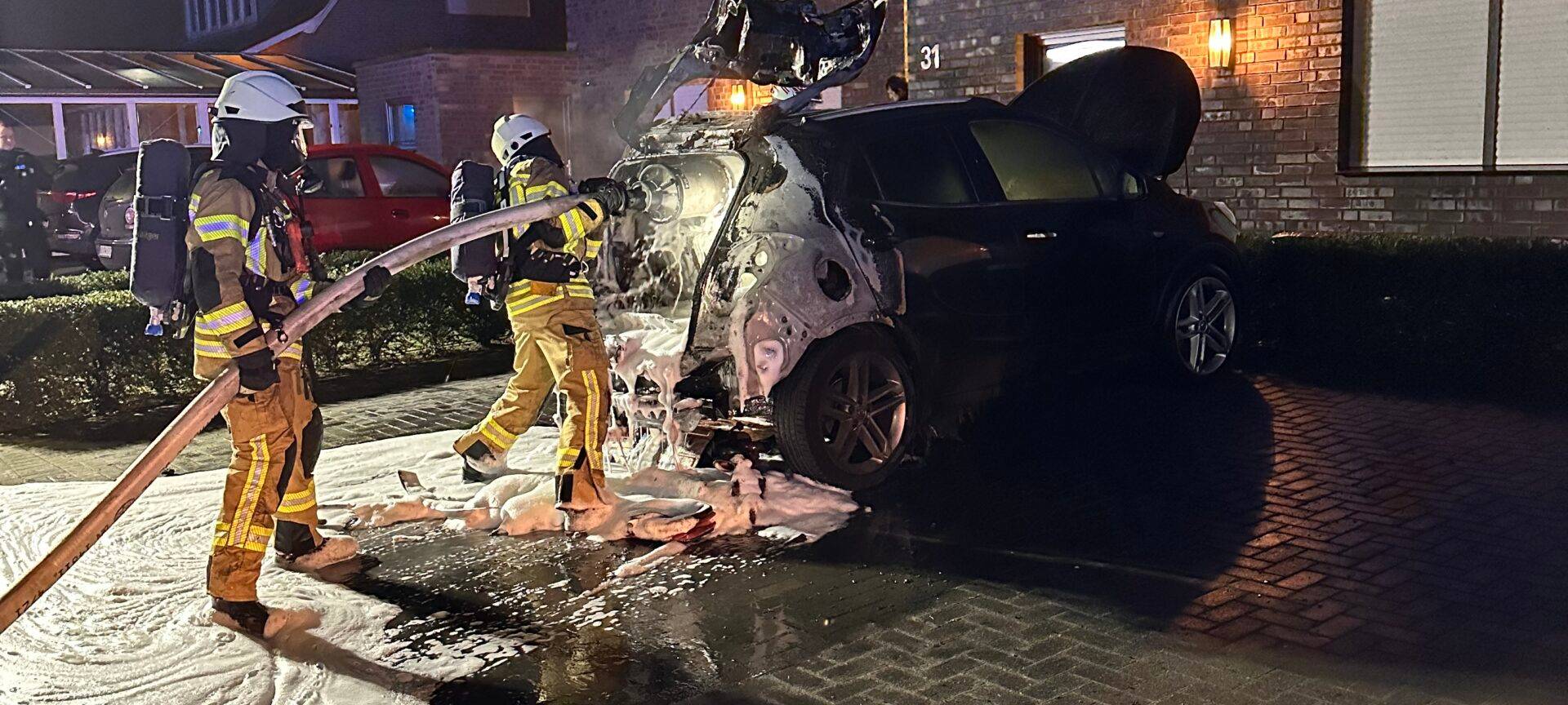 Zeugensuche nach mutmaßlicher Brandstiftung in Vreden
