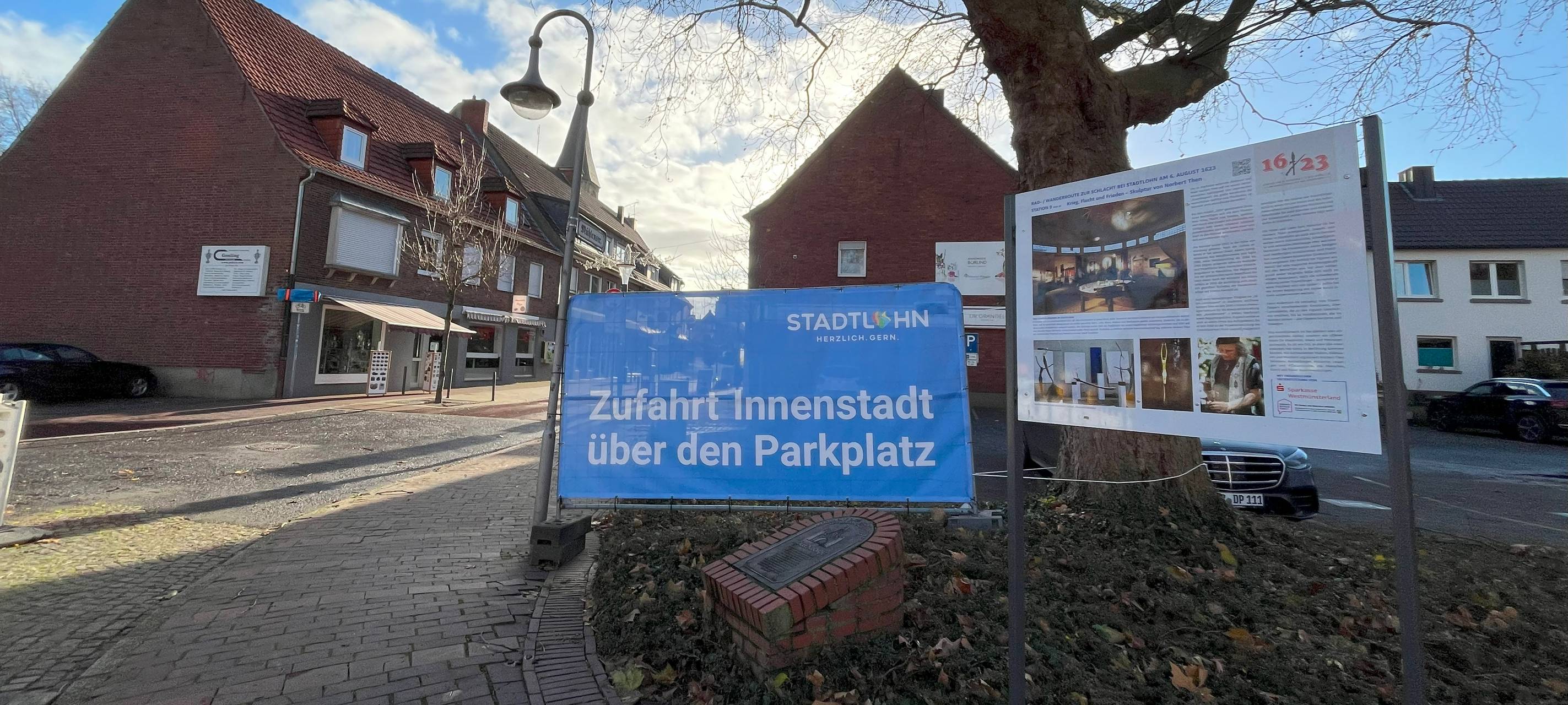 Stadtlohn: Innenstadt trotz Baustelle gut erreichbar