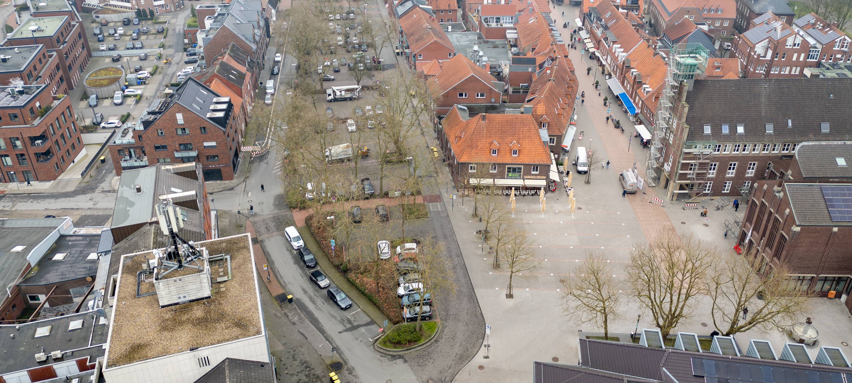 Umfrage zur Wallstraße in Ahaus