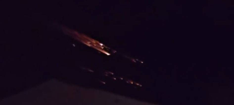 Komet am Nachthimmel?