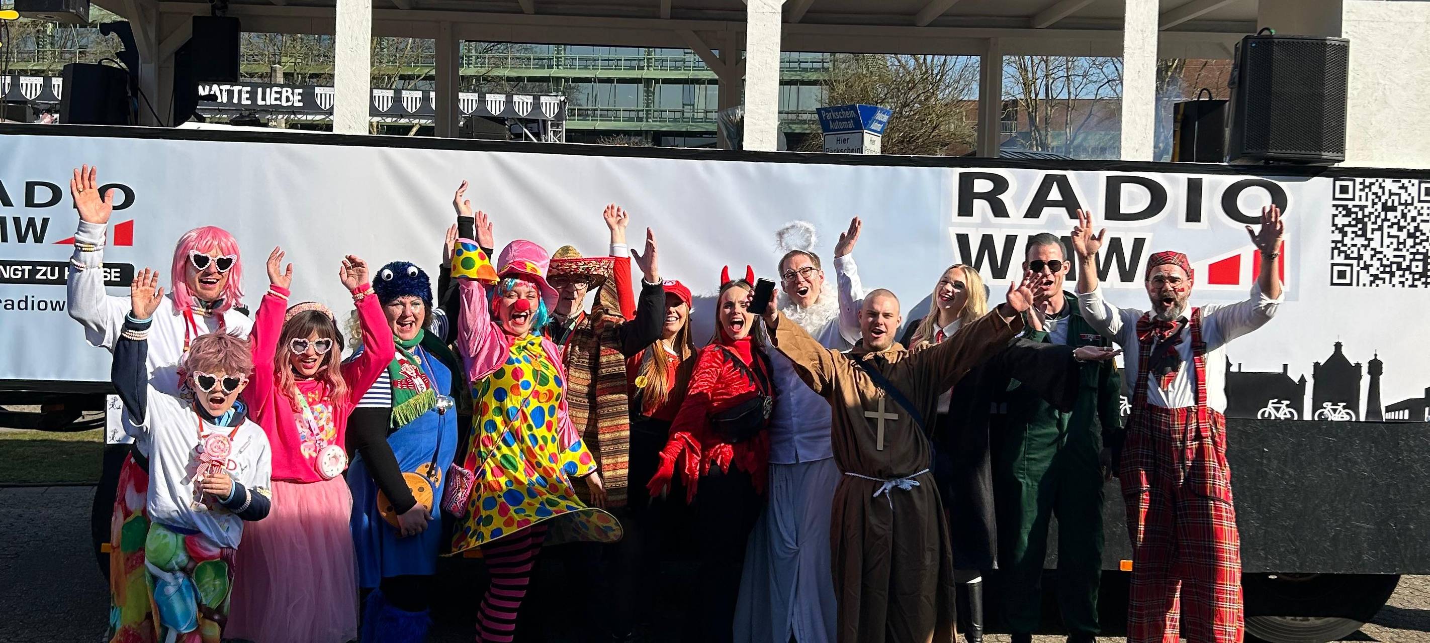 Rosenmontag im Kreis Borken