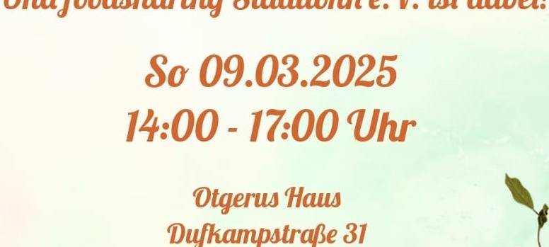 Der Verein Foodsharing Stadtlohn e.V. sucht!