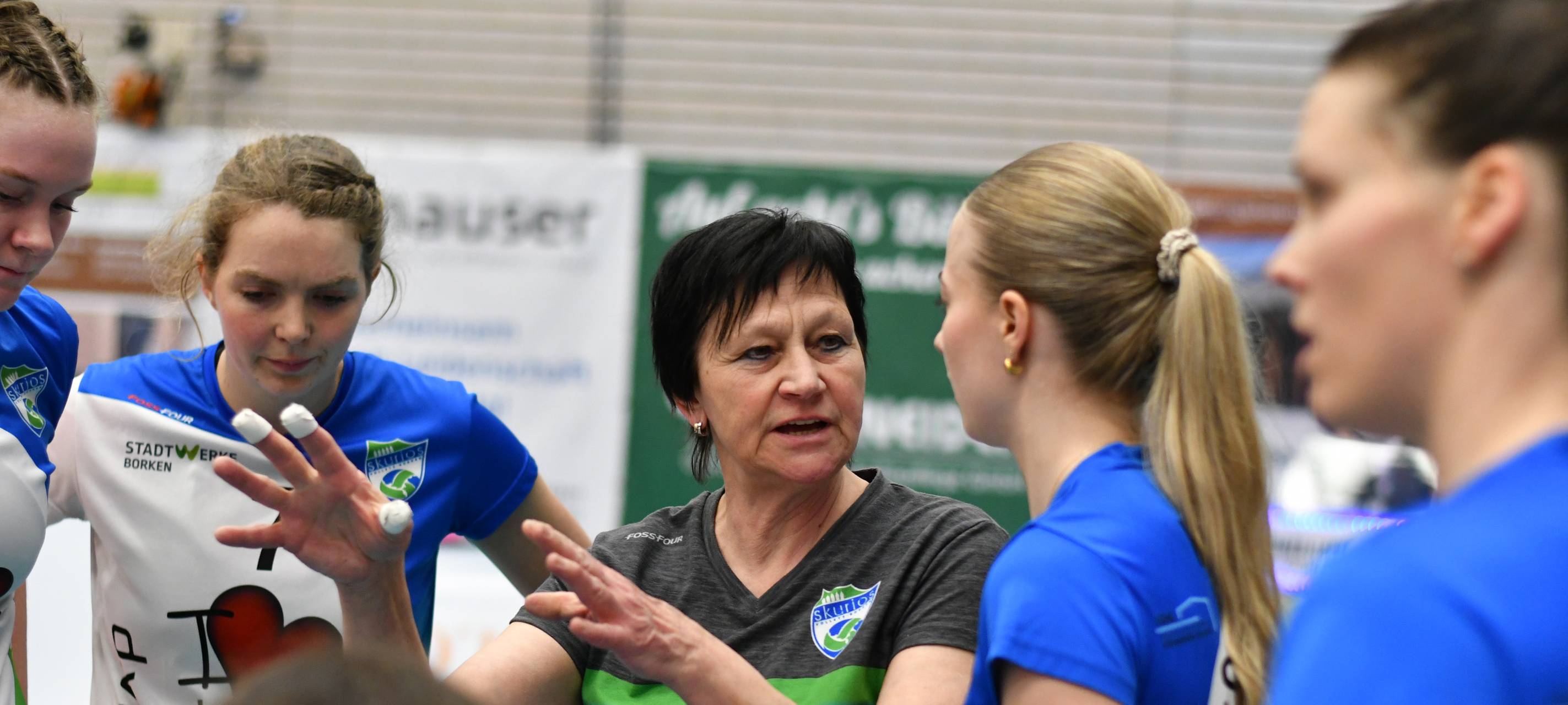 Skurios Volleys können vorzeitig Meister werden