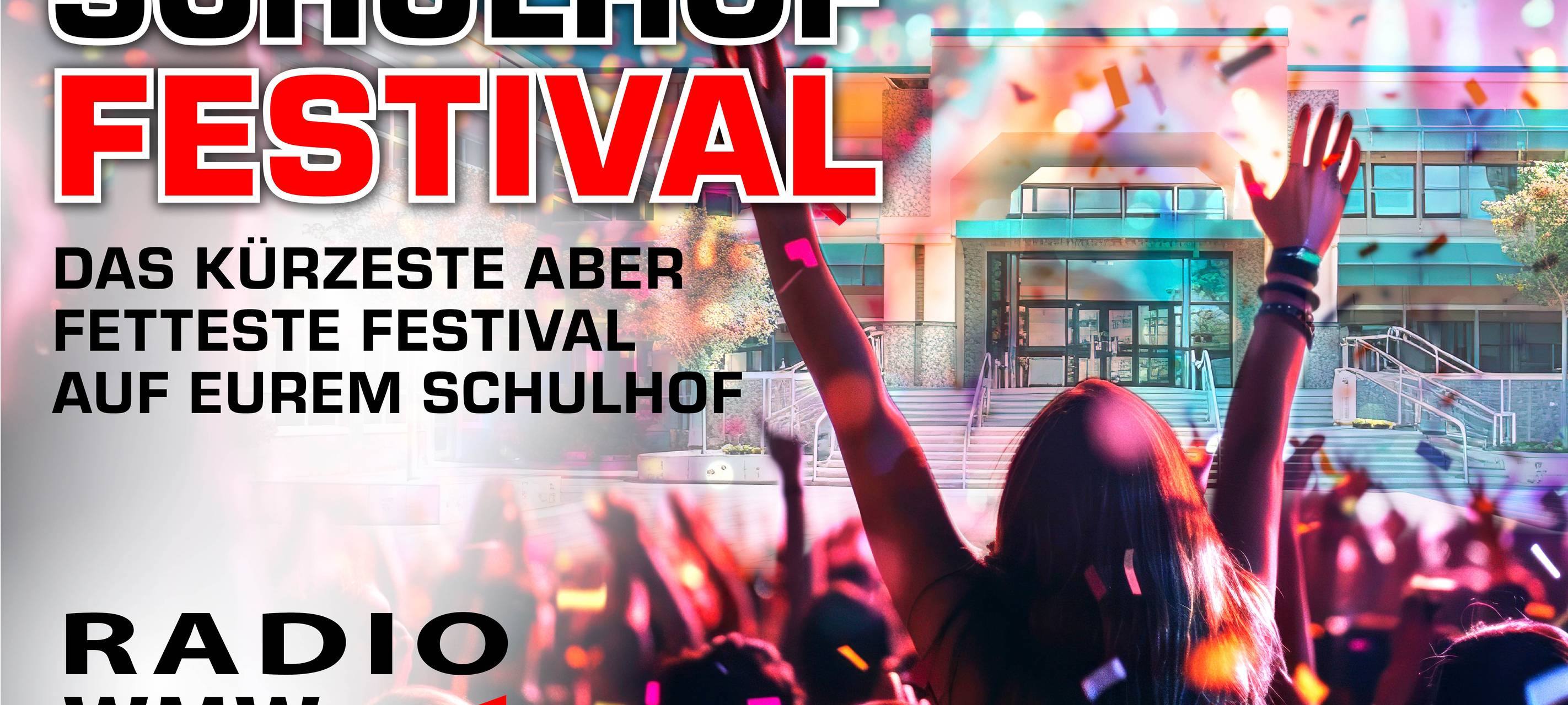 Das RADIO WMW Schulhof Festival