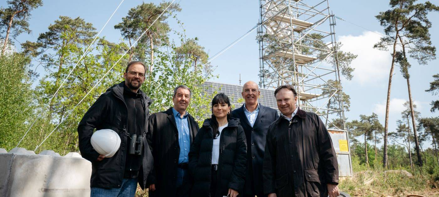 Messturm im Lüntener Wald