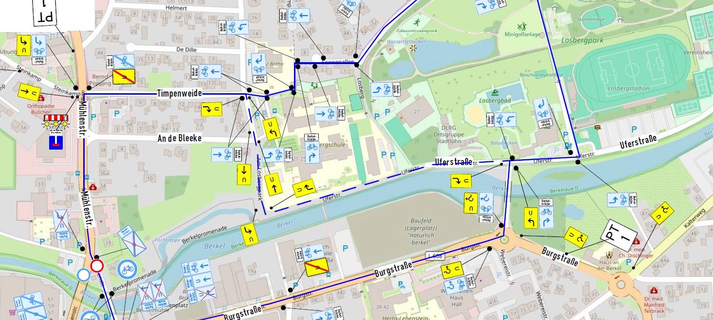 Berkel Brücke in Stadtlohn bald fertig