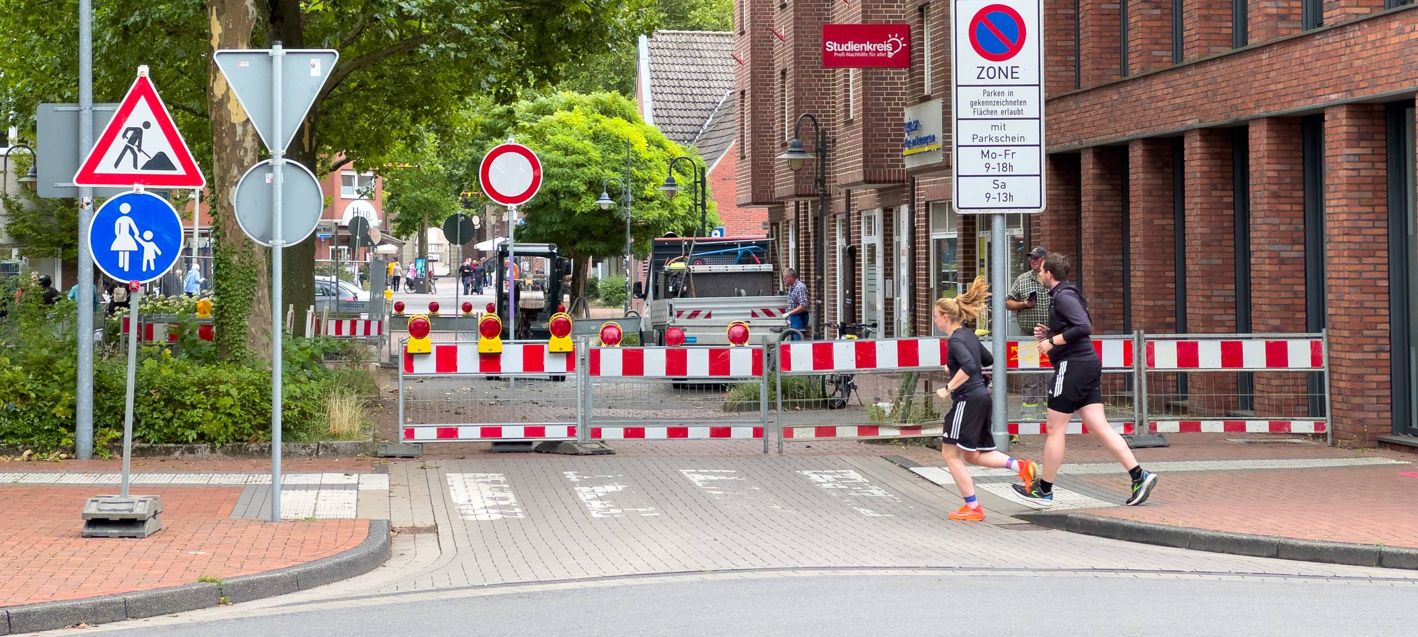 Sperrungen in Ahaus und Ottenstein