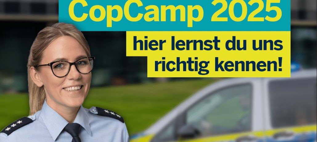 Bewerben für das CopCamp 2025