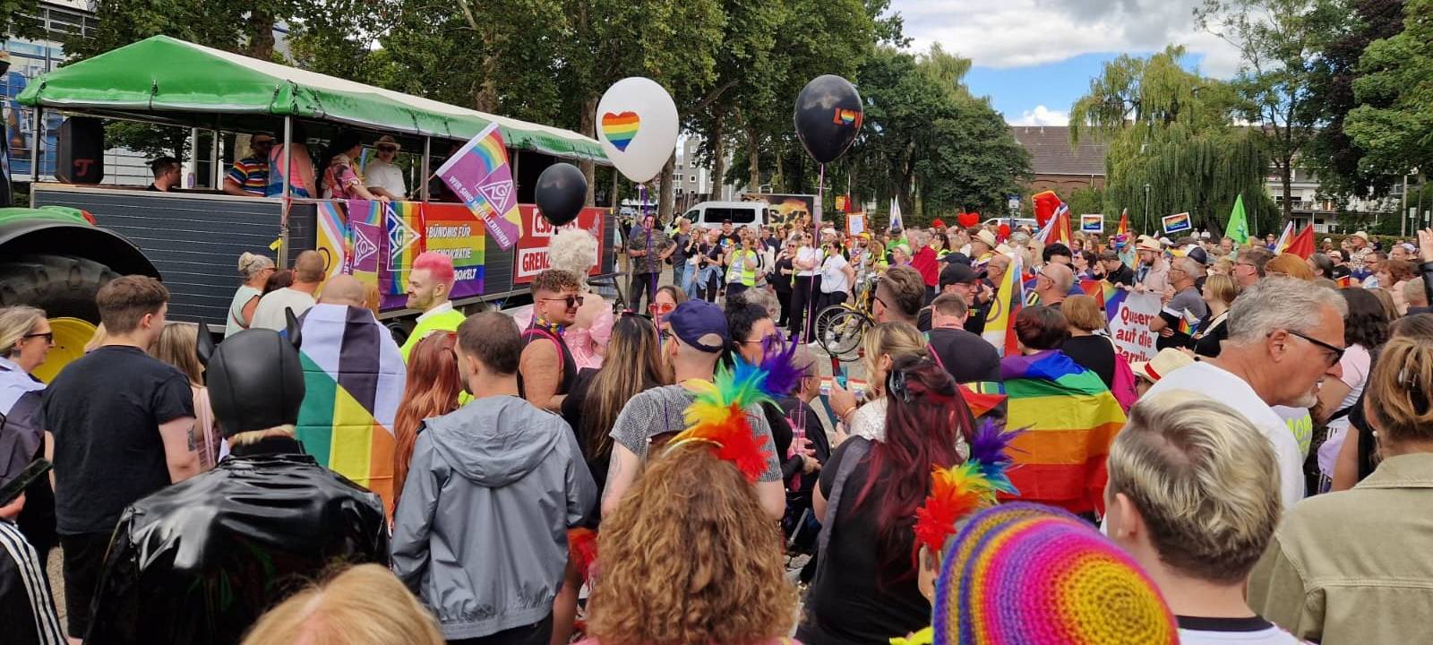 Das war der erste CSD in Bocholt