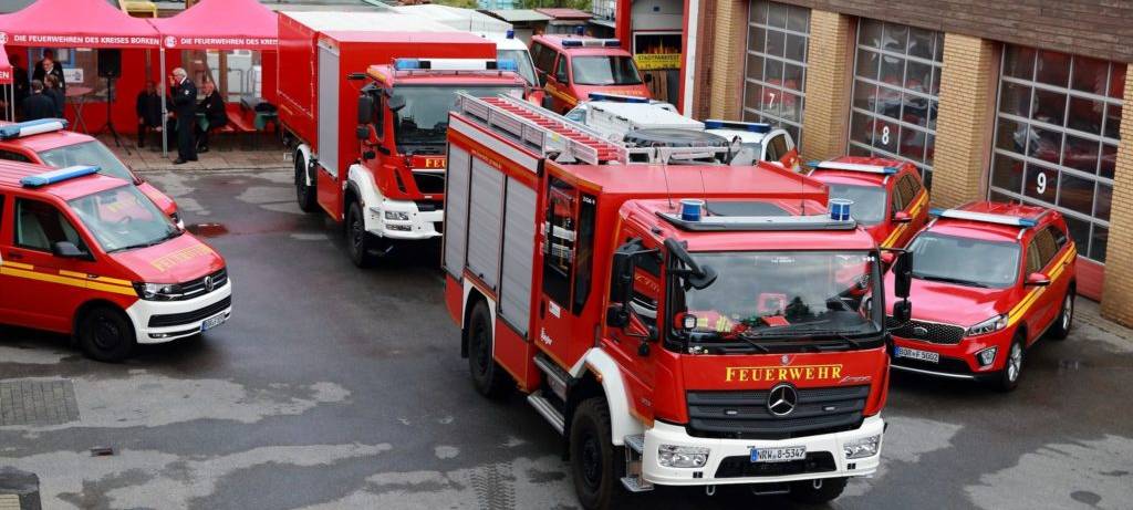 Schaden 300.000€: Lagerhalle in Brand in Isselburg