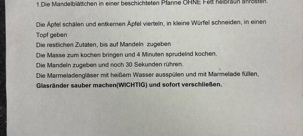 Daniel und seine Äpfel