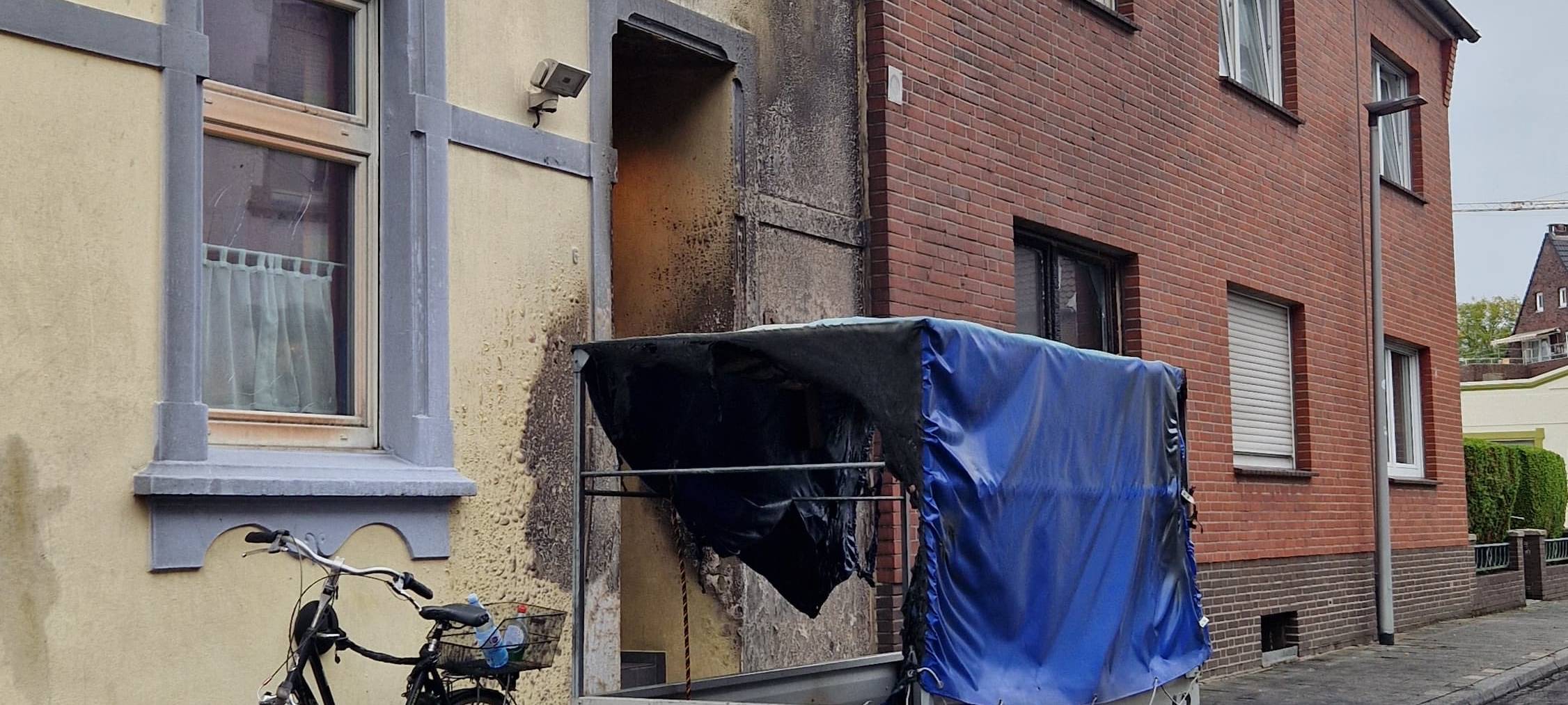 Nach Brand in Bocholt laufen die Ermittlungen