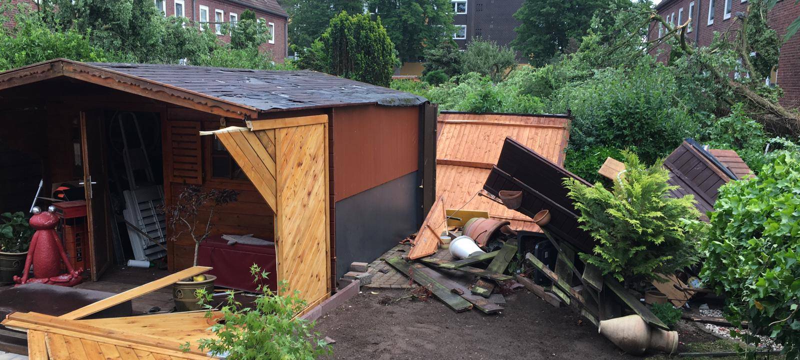 Nach Tornados in Bocholt: weitere Unwetterwarnung für den Kreis