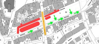 Umgestaltung Wallstraße in Ahaus