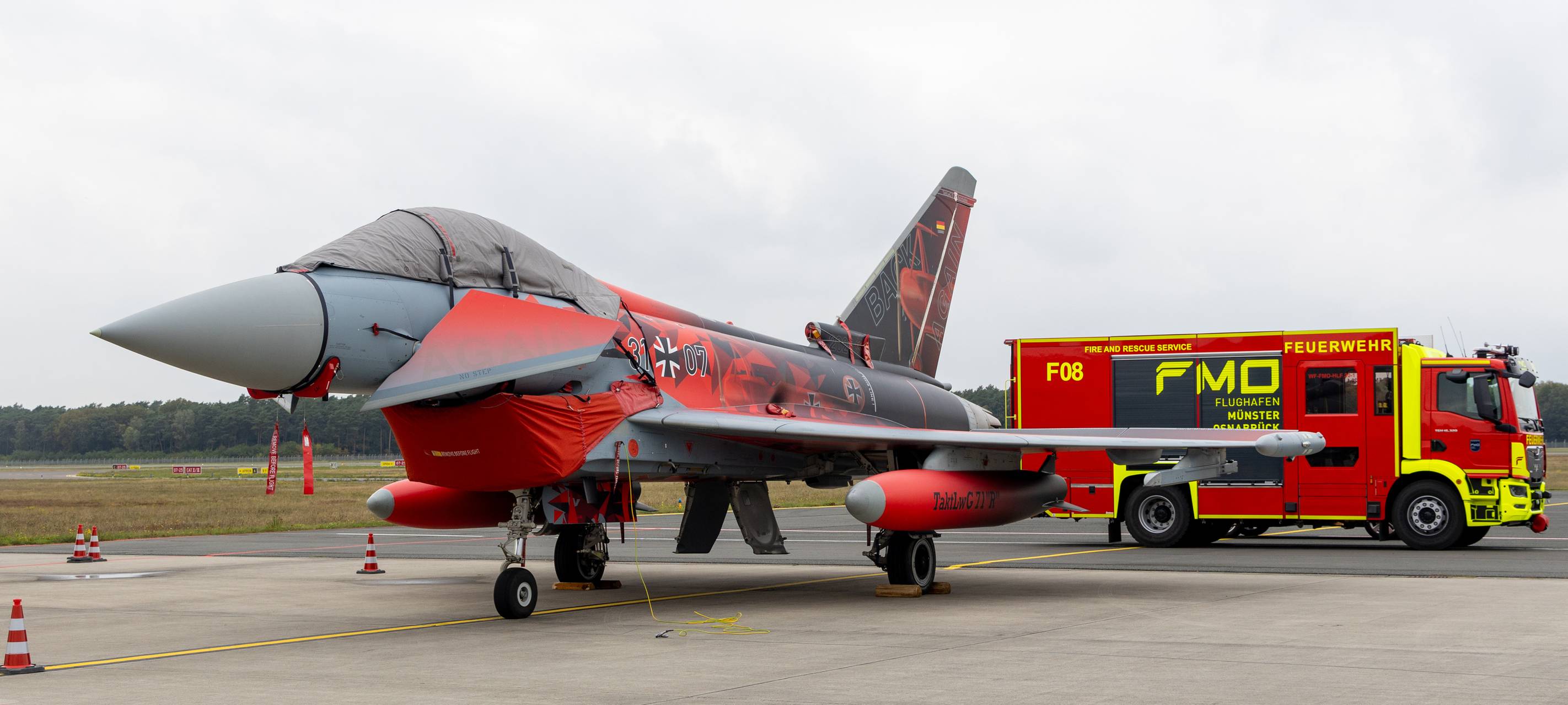 Richthofen Shield: Luftwaffen-Übung am Flughafen Münster Osnabrück