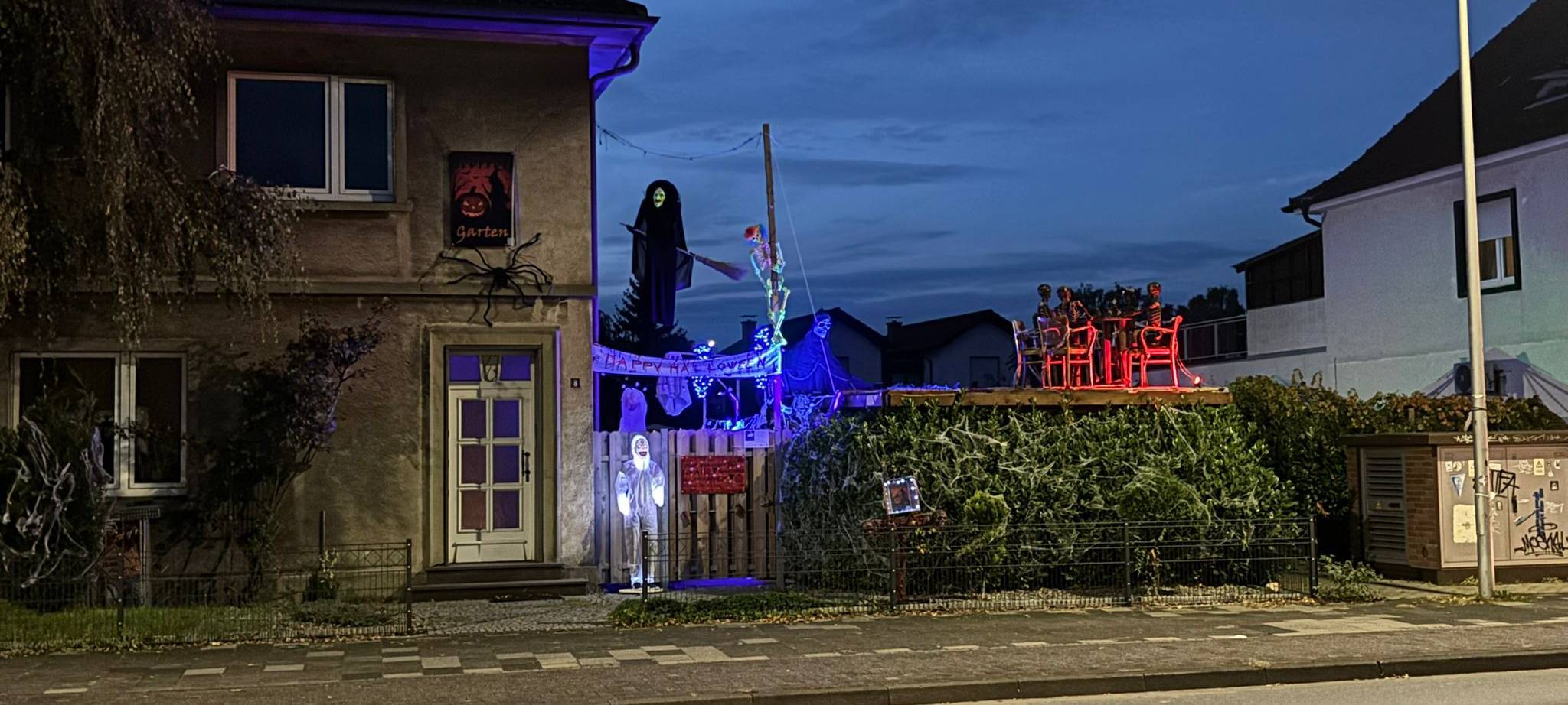 Gruselgärten und Horrorhäuser im Kreis Borken
