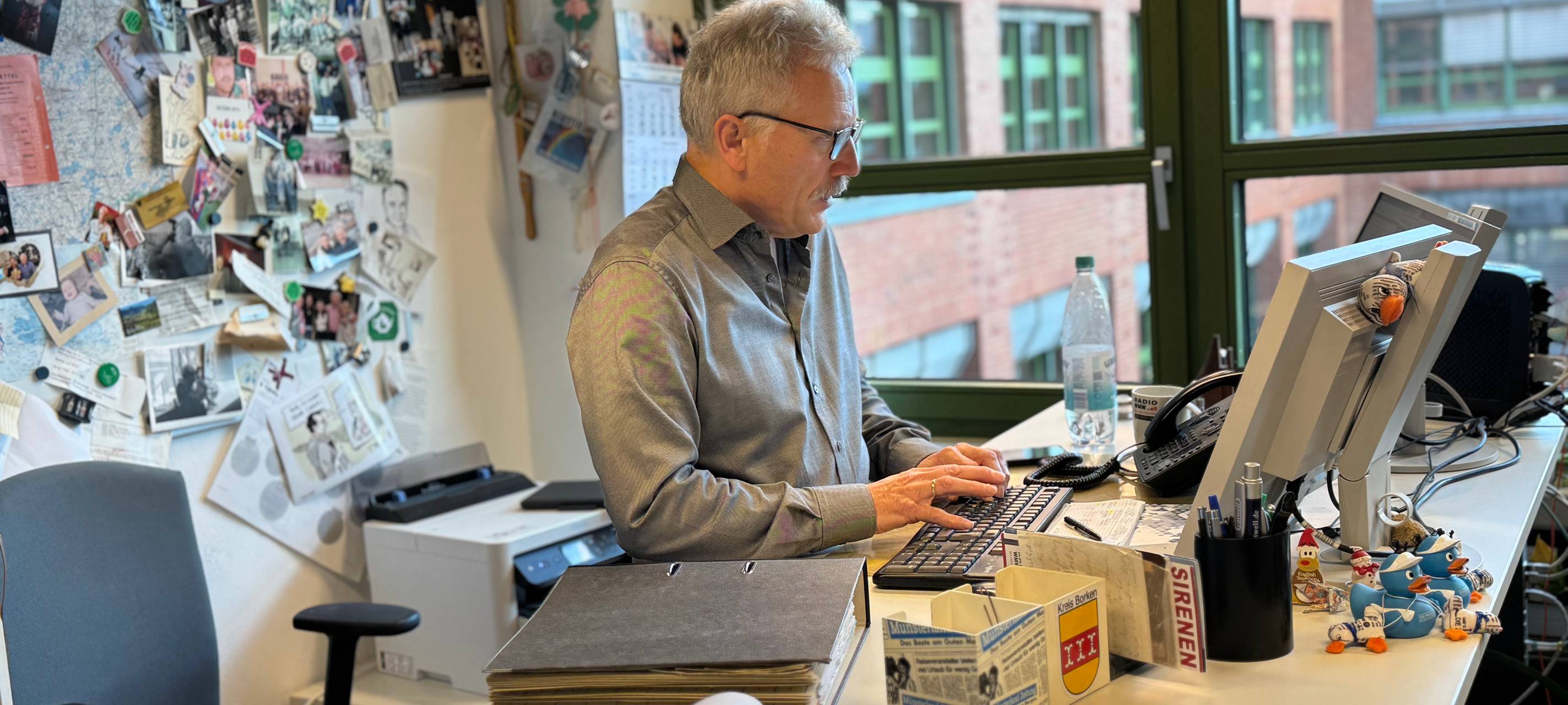 Kreis- Pressesprecher Karlheinz Gördes geht in den Ruhestand