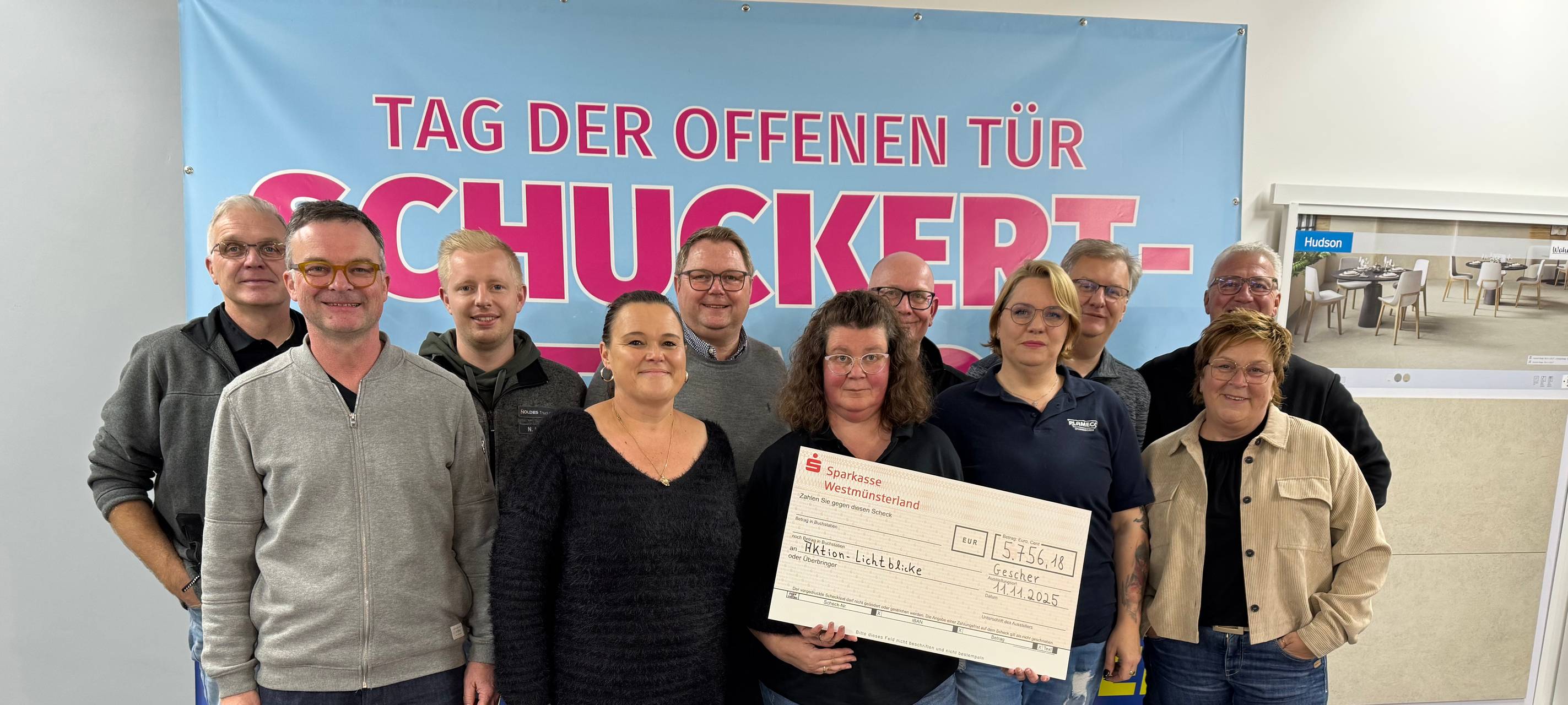 Tombola erbrachte über 5700 Euro für Lichtblicke