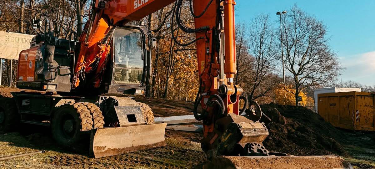 Start für Tribünenbau am Hünting