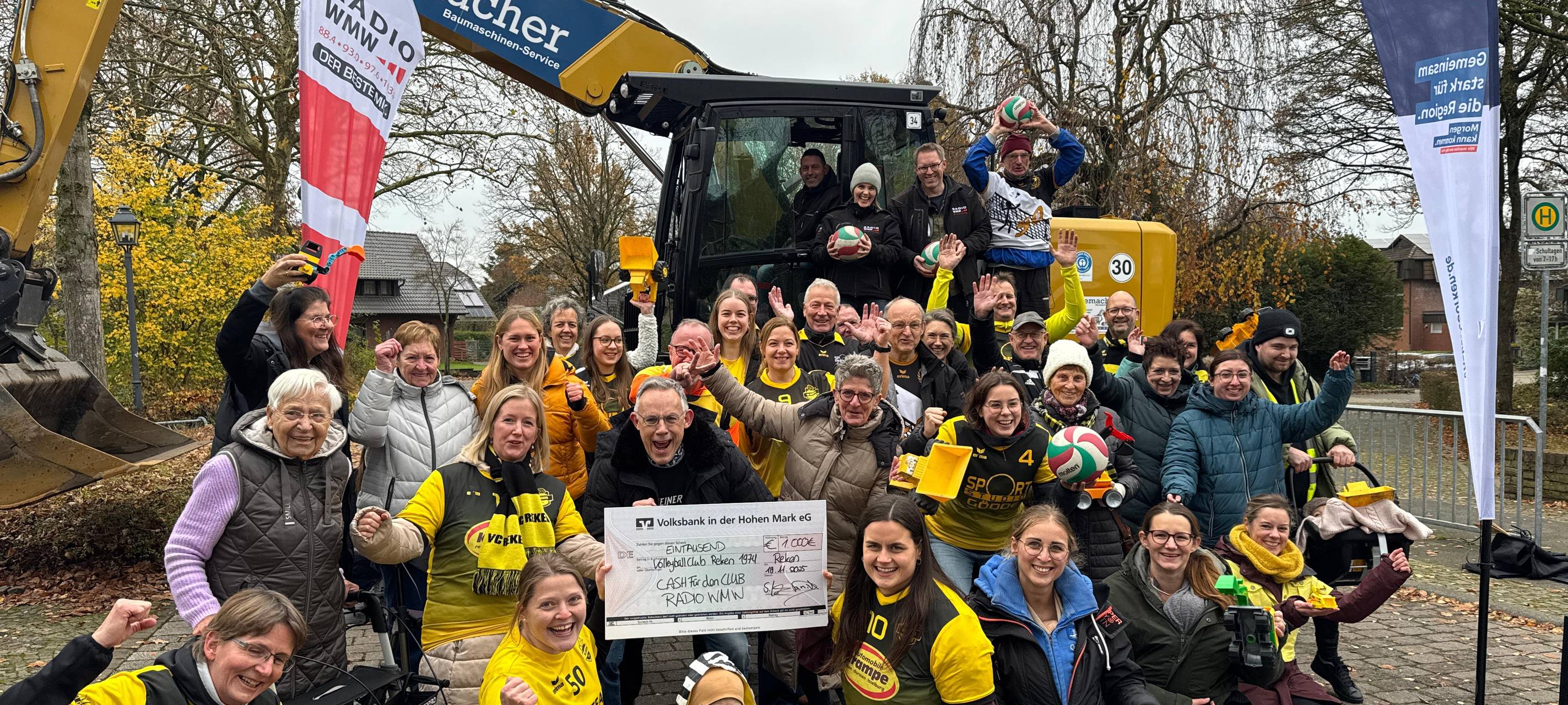 CASH FÜR DEN CLUB - VC REKEN