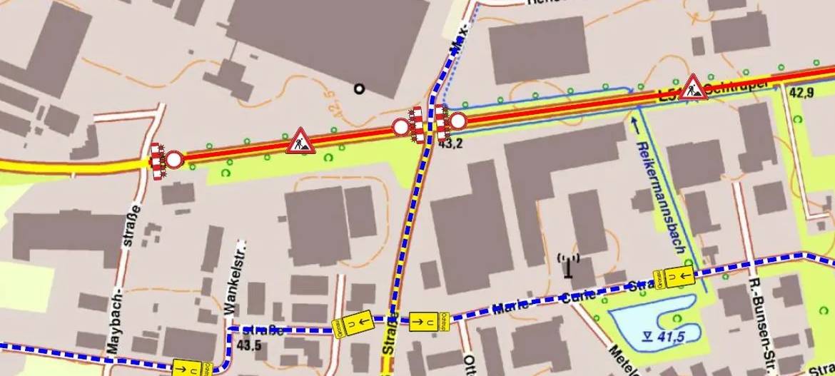 Letzter Bauabschnitt an der Ochtruper Straße in Gronau