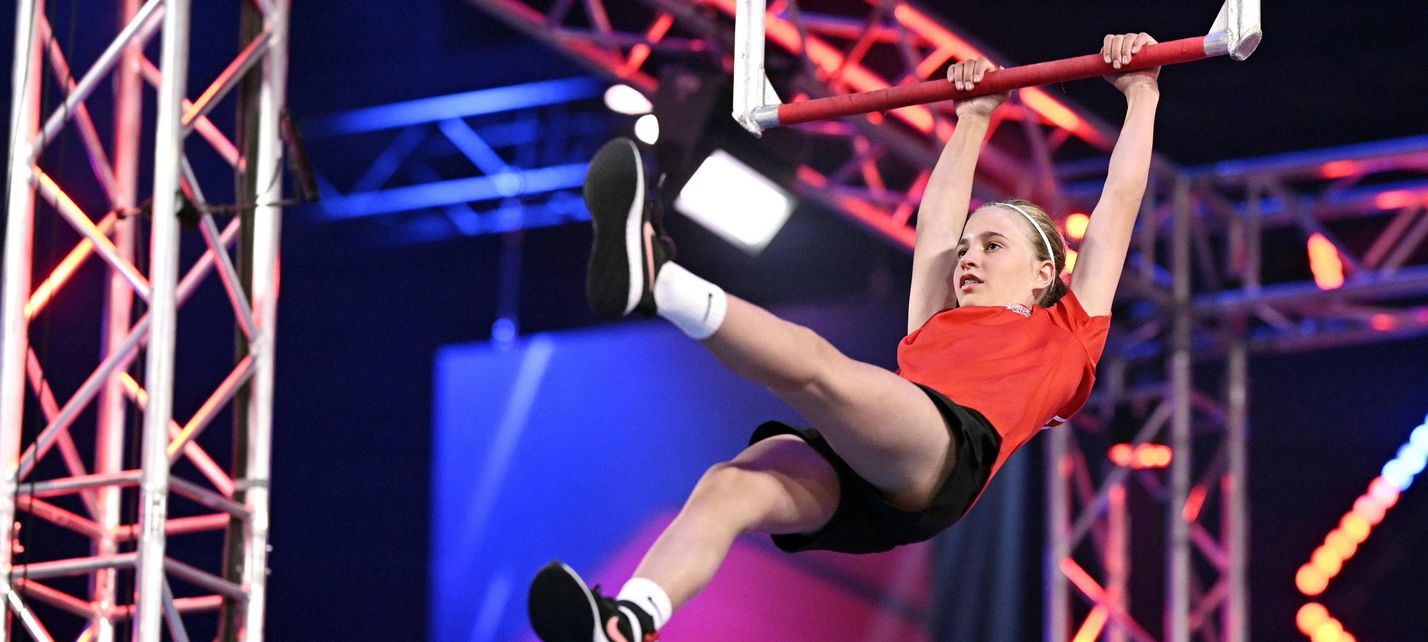 Lotta aus Vreden im Finale der Ninja Warrior Kids Academy