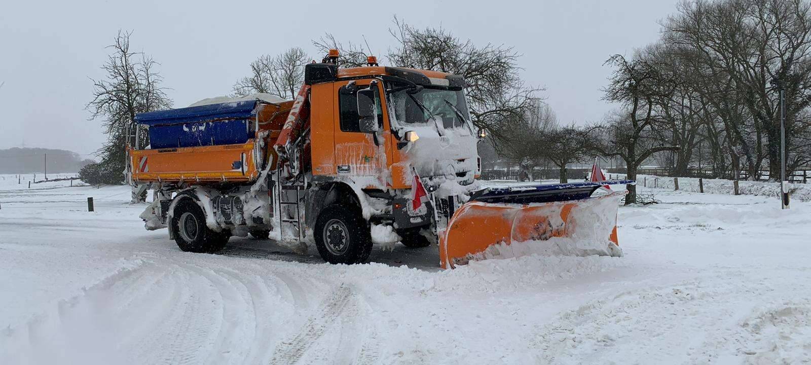 Winterdienst des Kreises ist vorbereitet