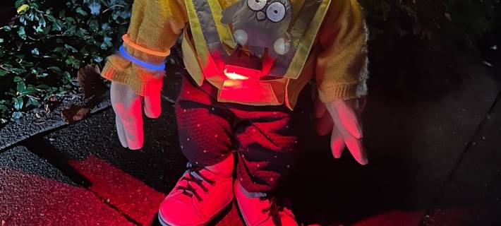 Glühwürmchen Aktion der Polizei