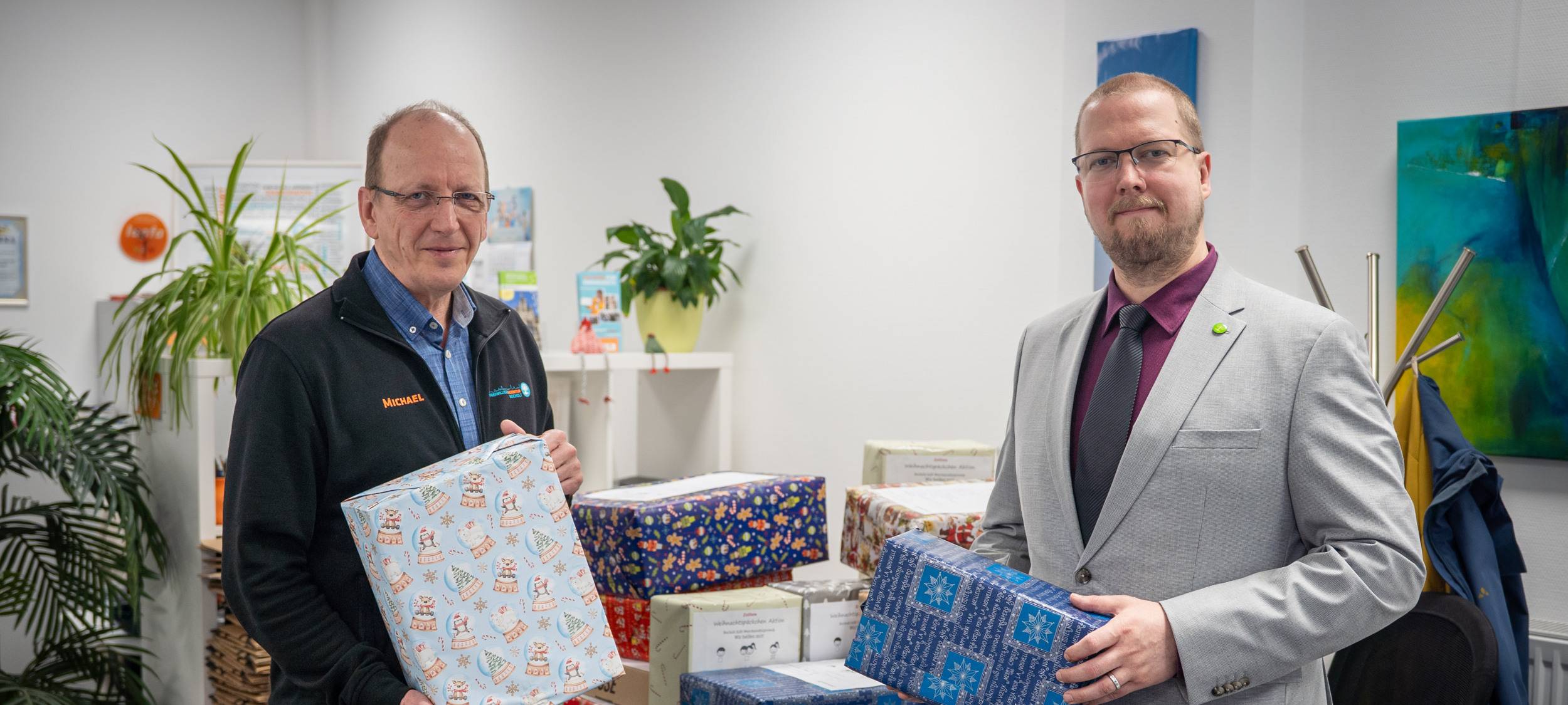 Bocholter Hilfstransport mit Weihnachtspäckchen gestartet