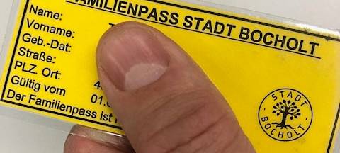 Neue Bocholter Familienpässe verzögern sich