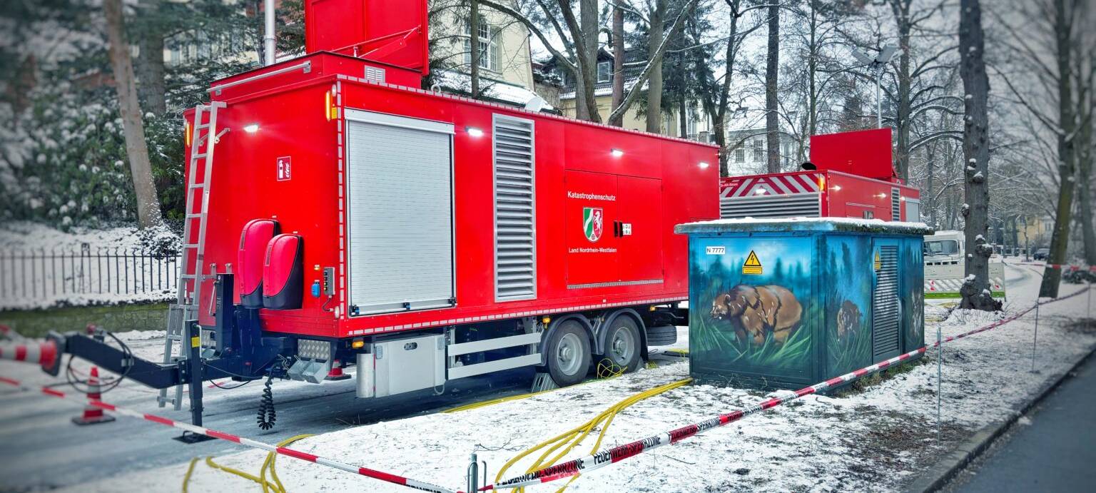 Feuerwehr Ochtrup bei Stromausfall in Berlin im Einsatz