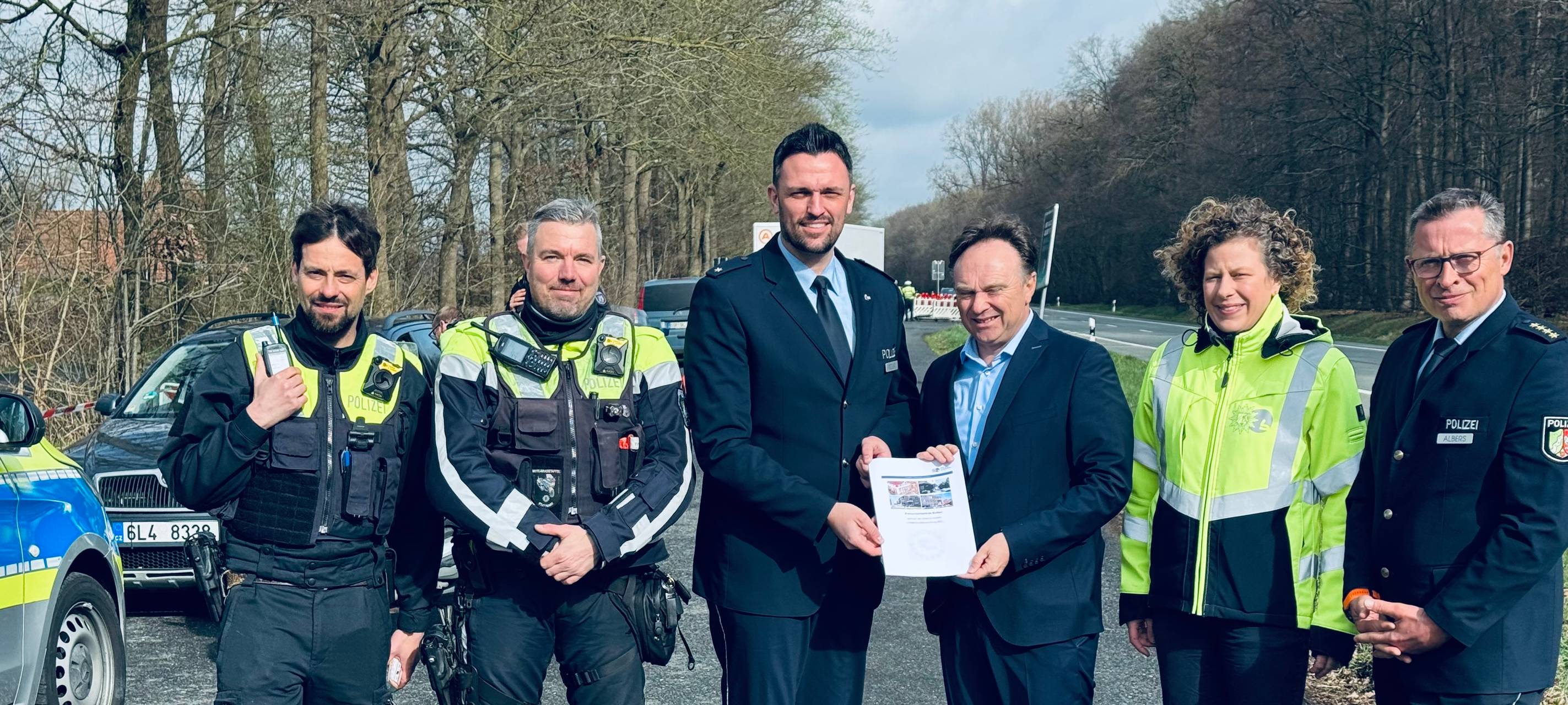 Verkehrsunfallstatistik 2025 für den Kreis Borken