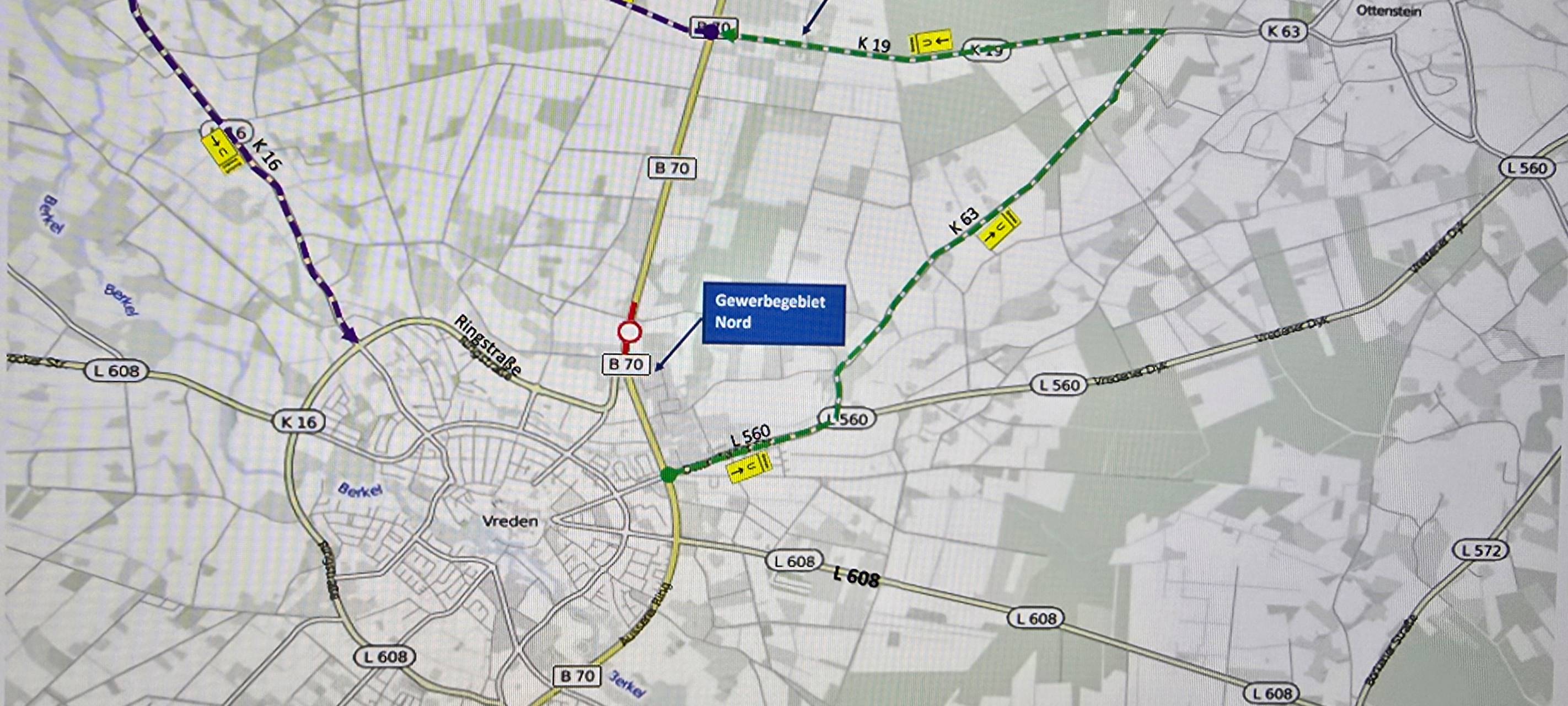 B70 in Vreden wird saniert