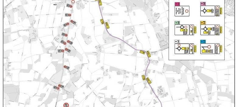 Zweiter Bauabschnitt bei der Sanierung der B70