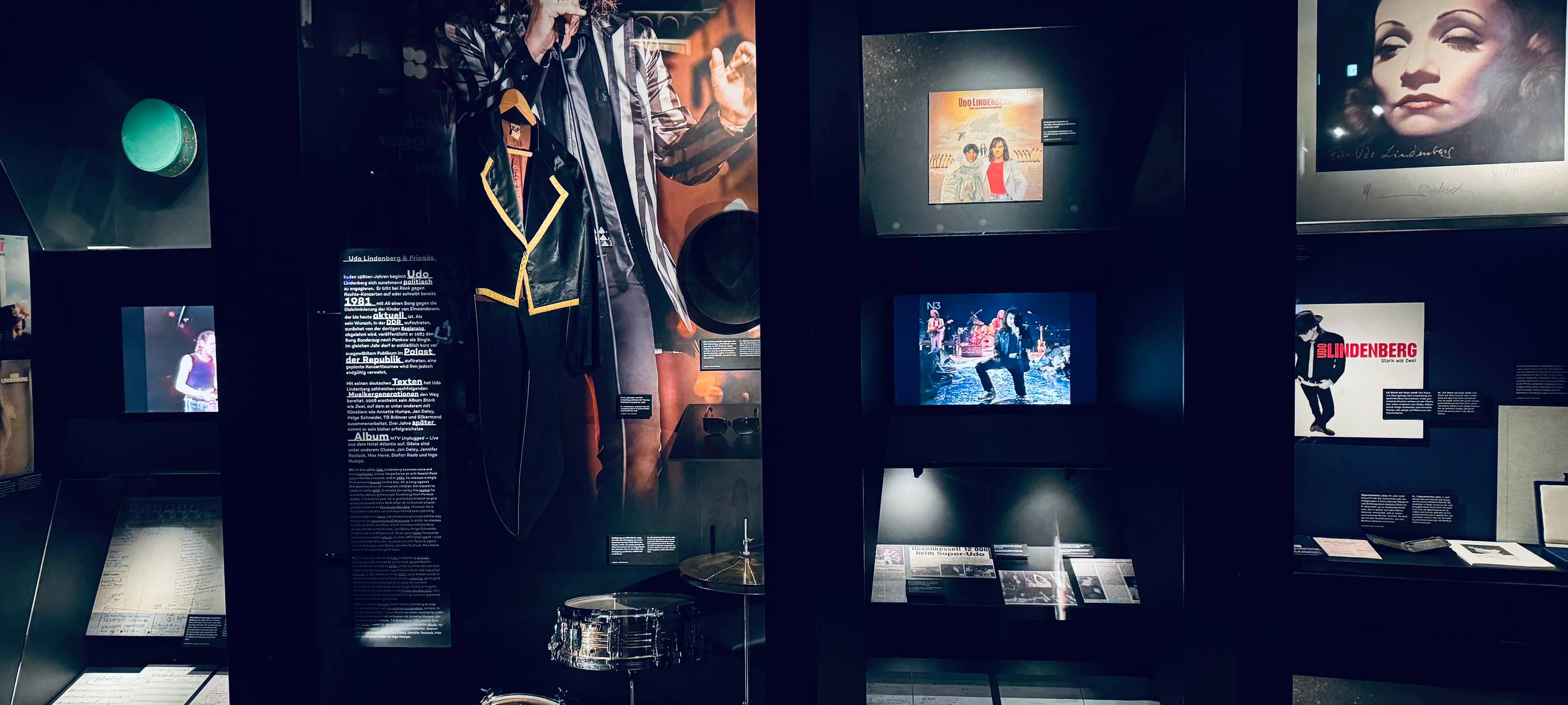 Sonderausstellung zu Udo Lindenbergs 80.Geburtstag