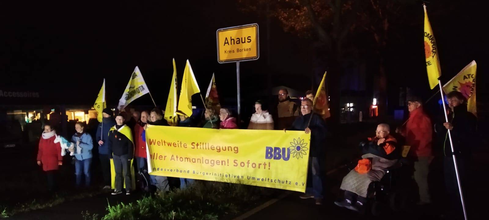 Dritter Castor-Transport aus Jülich erreicht Ahaus ohne Zwischenfälle
