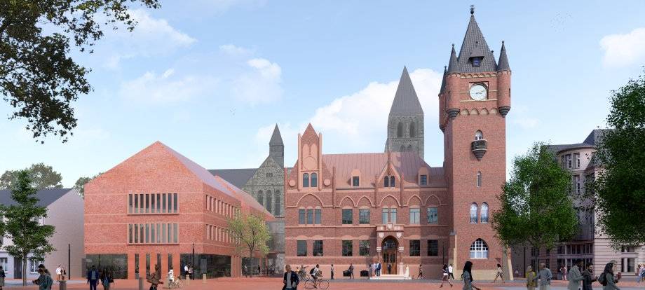 Grundstein für Historisches Rathaus in Gronau wird gelegt