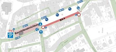 Zusätzliche Sperrung an der Dauerbaustelle in Ahaus