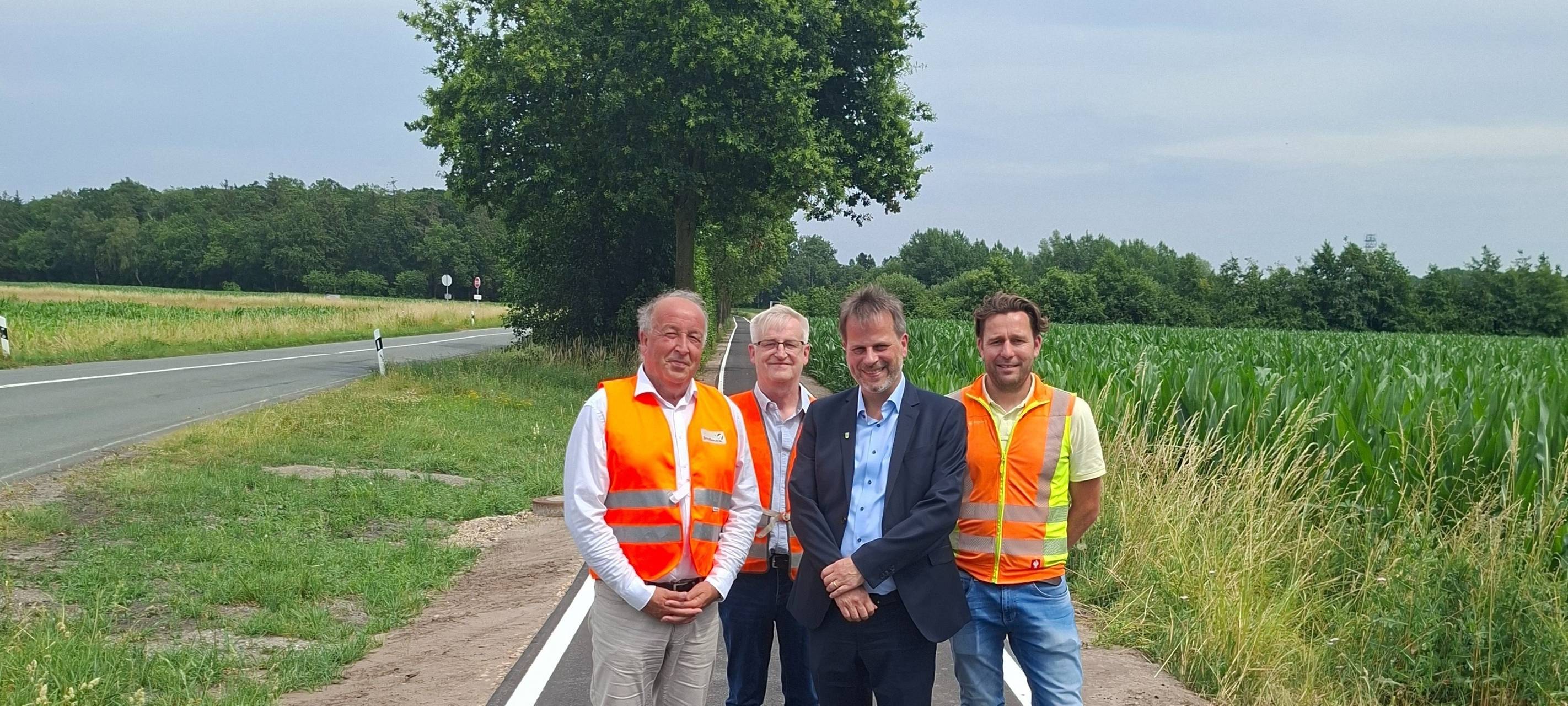 Radweg zwischen Epe und B70 fertig saniert