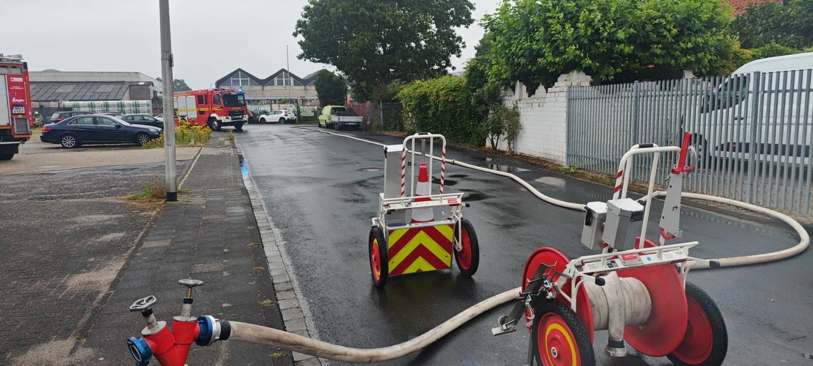 Entwarnung nach Brand in Gronau