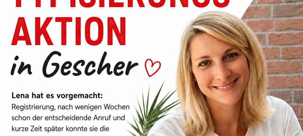Typisierungsaktion in Gescher